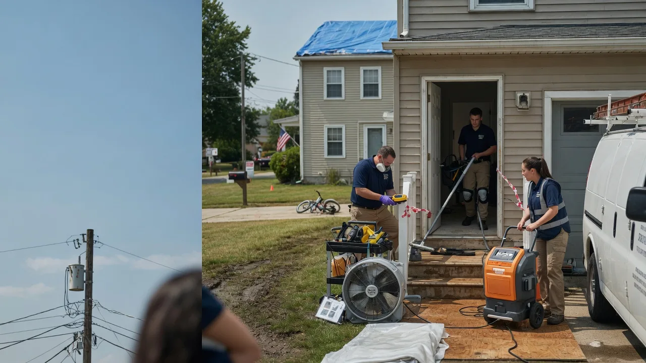 Water Damage Repair in Energy, TX near me